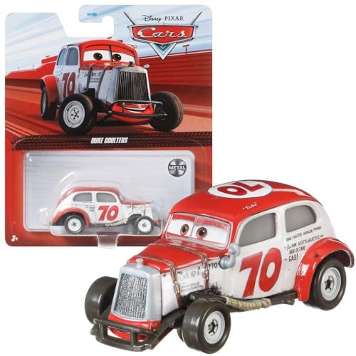 Mattel Fahrzeuge Racing Style | Disney Cars | Die Cast 1:55 Auto, Typ:Duke Coulters, FLL95 von Mattel