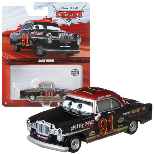 Mattel Fahrzeuge Racing Style | Disney Cars | Die Cast 1:55 Auto, Typ:Randy Lawson, GCB89 von Mattel