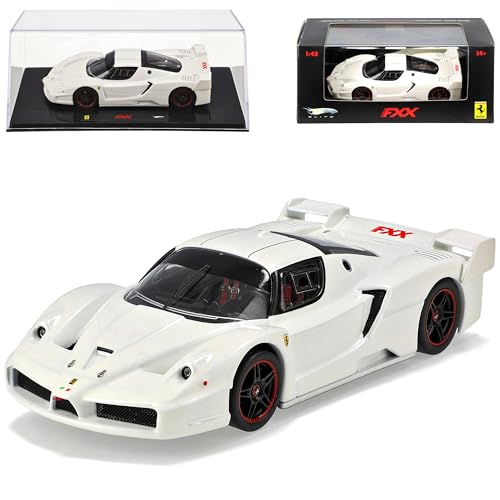 Mattel Ferrari Fxx Enzo Weiss 1/43 Hot Wheels Modellauto Modell Auto von Mattel