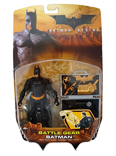 Mattel H1295 - Batman Begins Aktionsfigur: Battle Gear Batman von Mattel