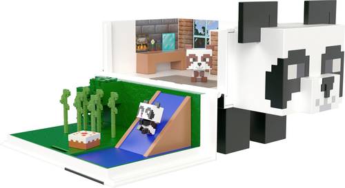 Mattel HLL25 MINECRAFT MOB HEAD MINI PANDA PLAYSET von Mattel