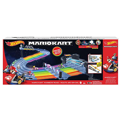 Mattel HW Mario Kart Rainbow Road Track von Mattel