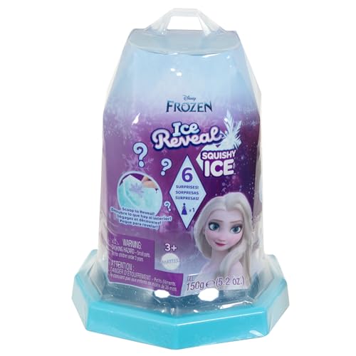 Mattel Mattel Disney Die Eiskönigin Set mit kleiner Puppe, Ice Reveal mit 1 Puppe, Squishy-Eisgel und 6 Überraschungen, einschließlich Freundefigur und Accessoires (Puppen können variieren), HXH17 von Mattel