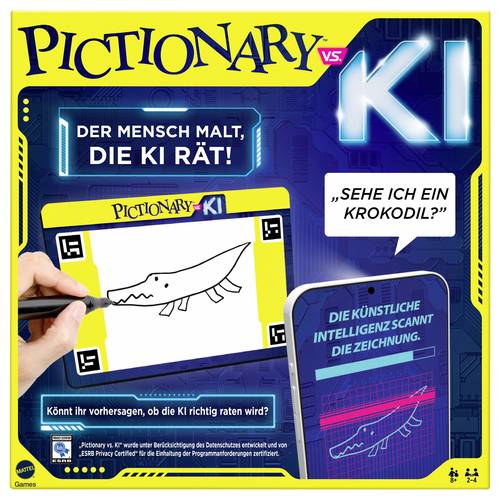 Mattel HYH74 Pictionary vs KI German (D) von Mattel