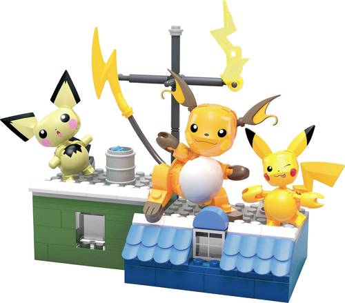 Mattel MC Pokémon Pikachu Evolution Set Konstruktions-Set von Mattel