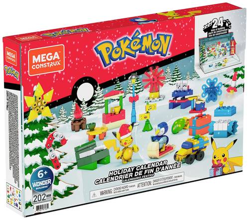 Mattel MEGA Construx Pokémon Spielwaren Adventskalender Altersklasse ab 6 Jahre von Mattel