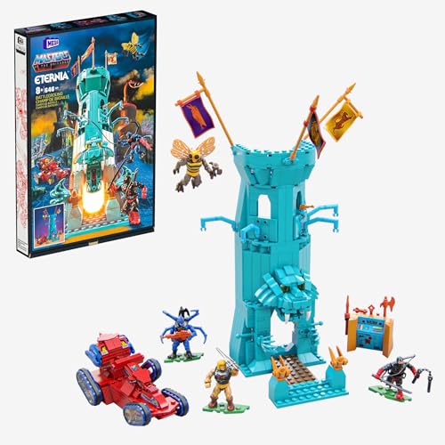 Mattel MEGA Masters of The Universe Eternia Battleground Spielzeug-Bauset, klein, HFF28 von Mattel