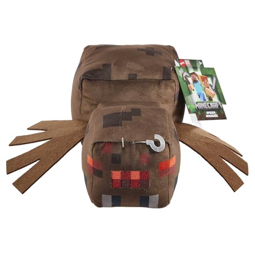 Mattel MINECRAFT Basic-Plüschfigur - 20 cm große, weiche Sammelfigur der Lieblingscharaktere aus dem Videospiel, tolle Geschenkidee für Fans und Kinder ab 3 Jahren, HPP24 von Mattel