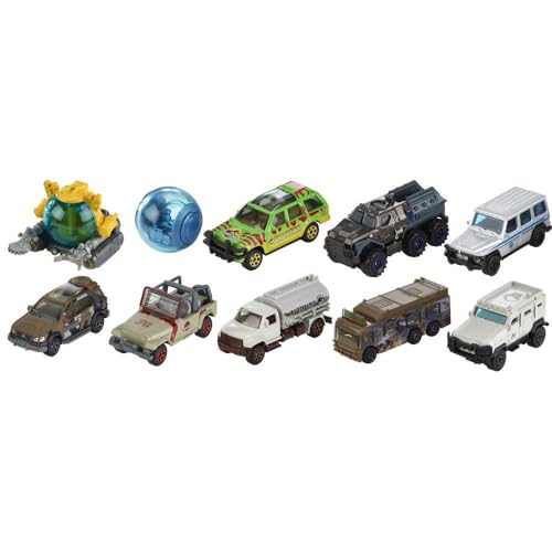 Mattel Matchbox FMW90 Jurassic World Die-Cast Sortiment von Mattel