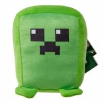 Mattel Minecraft Cuutopia Creeper Plüsch, 12,7 cm, weiche, abgerundete Kissenpuppe, Videospiel-inspiriertes Sammlerspielzeug von Mattel