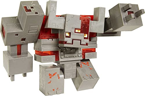 Mattel Minecraft Dungeons Redstone Monstrosity Figur GVV13 von Mattel