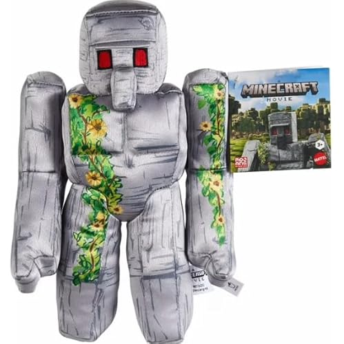 Mattel Minecraft Iron Golem Plüschtier, 25,4 cm Mattel Minecraft Iron Golem Plüschtier, 25,4 cm von Mattel