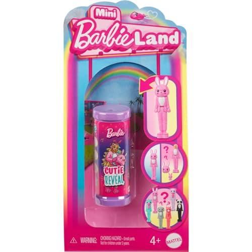 Mattel Mini BarbieLand Cutie Reveal Micro Doll 10 Stück von Mattel