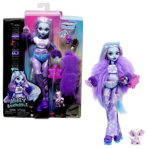 Mattel Monster-High-Puppe, Abbey Bominable Yeti HNF64 von Mattel