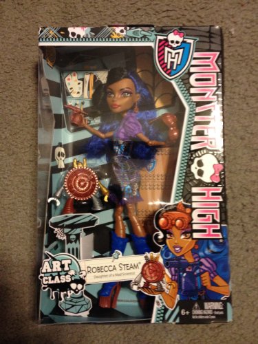 Mattel Monster High Puppen: Draculaura, Abbey Bominable, Skelita Calaveras, Robecca Steam - Puppe, Art Class Mattel Monster High Puppen: Draculaura, Abbey Bominable, Skelita Calaveras, Robecca Steam - Puppe, Art Class von Mattel