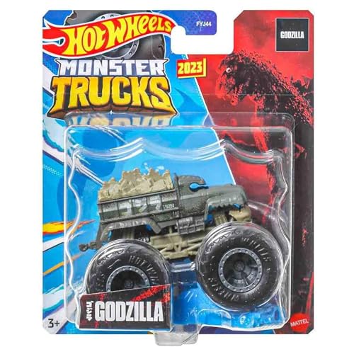 Mattel Monster Trucks | Hot Wheels | 1:64 Die-Cast Fahrzeuge | Autos, Fahrzeug:Godzilla von Mattel