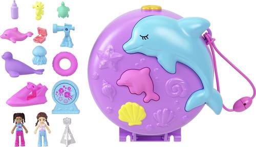 Mattel Polly Pocket Dolphin Rescue & Play HWN96 von Mattel