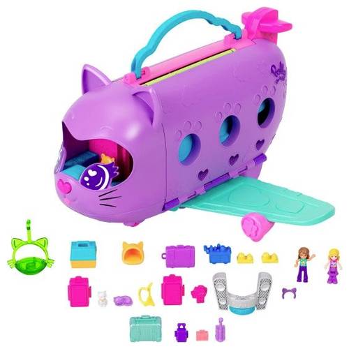 Mattel Polly Pocket Kitty Plane HWP19 von Mattel