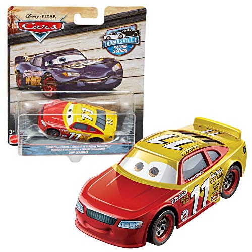 Renn-Legenden | Thomasville Racing | Disney Cars | Cast 1:55 Fahrzeuge, Typ:Chip Gearings/Combuster von Mattel