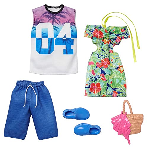 Sommer Style | Garderoben Set | Barbie & Ken Puppen-Kleidung | Mattel von Mattel