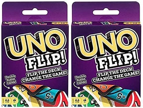 Mattel Uno Flip Kartenspiel Combo 2er Pack von Mattel