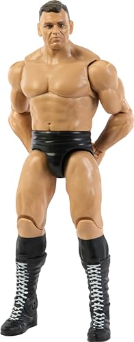 Mattel WWE Actionfigur, Serie #145 Gunther 15,2 cm großes Sammlerstück mit 10 Gelenkpunkten & lebensechtem Look von Mattel