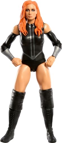 Mattel WWE Actionfigur, 15,2 cm großes Sammlerstück Becky Lynch mit 10 Gelenkpunkten & lebensechtem Look von Mattel