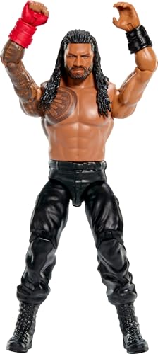 Mattel WWE Actionfigur, Serie #146 Roman Reigns, 15,2 cm, Sammlerstück mit 10 Gelenkpunkten & lebensechtem Look von Mattel