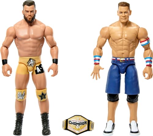 Mattel WWE Championship Showdown Actionfiguren & Zubehör, Serie #17 John Cena vs Austin Theory Sammelset, 15,2 cm, 2 Stück von Mattel