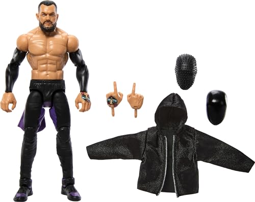 Mattel WWE Elite Actionfigur & Zubehör, Serie #107 Finn Balor 15,2 cm Sammlerstück mit 25 Gelenkpunkten & austauschbaren Händen von Mattel