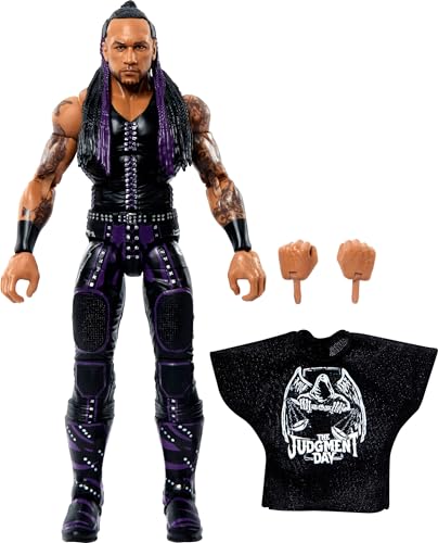 Mattel WWE Elite Actionfigur & Zubehör, Serie #109 Damian Priester, 15,2 cm, Sammlerstück mit 25 Gelenkpunkten & austauschbaren Händen von Mattel