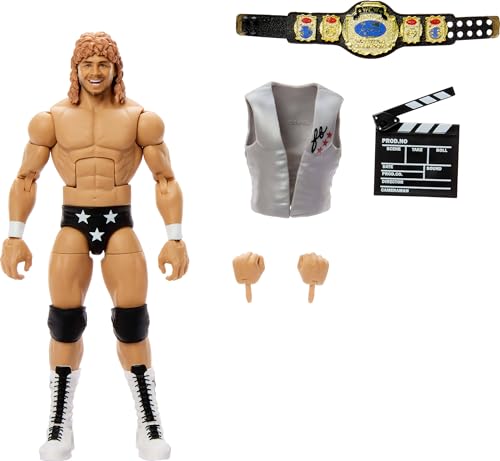 Mattel WWE Elite Actionfigur & Zubehör, Serie #116, 15,2 cm, Sammlerstück Brian Pillman mit 25 Gelenkpunkten & austauschbaren Händen Mattel WWE Elite Actionfigur & Zubehör, Serie #116, 15,2 cm, Sammlerstück Brian Pillman mit 25 Gelenkpunkten & austauschbaren Händen von Mattel