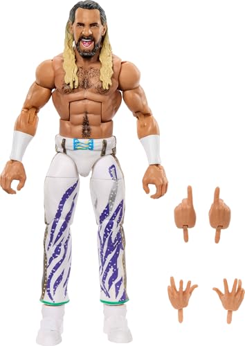 Mattel WWE Elite Actionfigur & Zubehör, Serie #117, 15,2 cm, Sammlerstück Seth "Freakin" Rollins mit 25 Gelenkpunkten & austauschbaren Händen Mattel WWE Elite Actionfigur & Zubehör, Serie #117, 15,2 cm, Sammlerstück Seth "Freakin" Rollins mit 25 Gelenkpunkten & austauschbaren Händen von Mattel