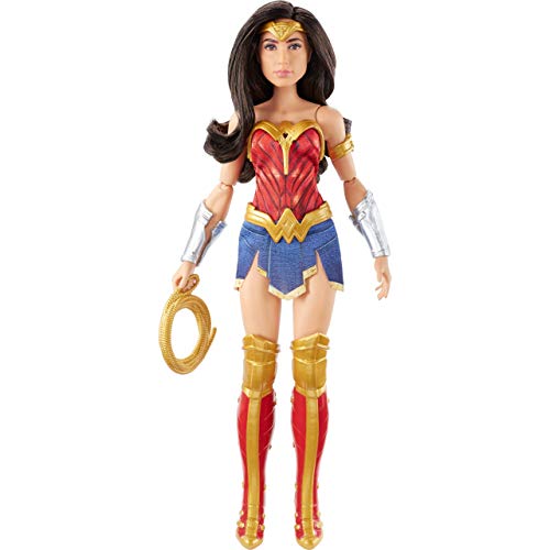 Mattel Wonder Woman 1984 Wonder Woman Doll (~12-in) Wearing Superhero Fashion and Accessories, with Lasso, for 6 Year Olds and Up von Mattel