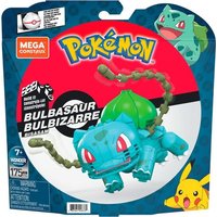 Mega Bloks - Pokémon Medium Bisasam, Bauset, Bausteine, Sammelfigur, 175 T. von Mattel