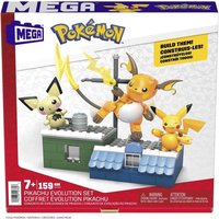 MEGA Pokémon-Bauspielzeug Pikachu-Set mit 3 Actionfiguren (159 Teile) für Kinder MEGA Pokémon-Bauspielzeug Pikachu-Set mit 3 Actionfiguren (159 Teile) für Kinder von Mattel GmbH