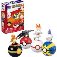 Mega - Pokemon 4 Feuer-Typ Pokemon Sets von Mattel