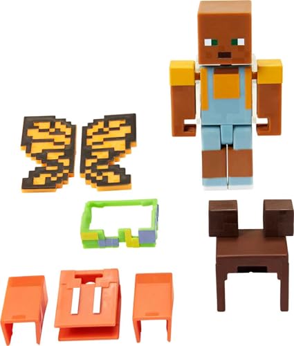 Minecraft Creator Series – HJG77 – Figur mit Gelenken, 10 cm + Zubehör – Fairy Wings / Feenflügel Minecraft Creator Series – HJG77 – Figur mit Gelenken, 10 cm + Zubehör – Fairy Wings / Feenflügel von Minecraft