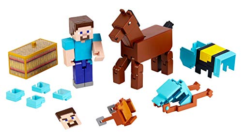 Minecraft GLC78 - Minecraft Comic Maker 2er-Pack Actionfiguren von Mattel