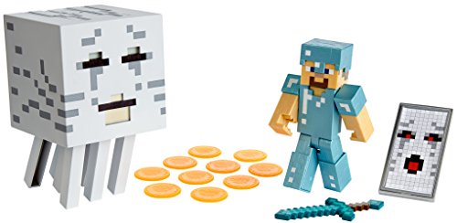 Minecraft Steve VS Fire-Breathing Ghast Battle in a Box von Mattel