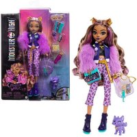 Monster High Clawdeen Wolf-Modepuppe mit Hund Crescent und Accessoires Monster High Clawdeen Wolf-Modepuppe mit Hund Crescent und Accessoires von Mattel GmbH