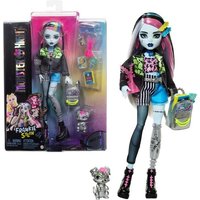 Monster High Frankie Stein-Modepuppen mit Frankies Haustier Watzie und Zubehörteilen Monster High Frankie Stein-Modepuppen mit Frankies Haustier Watzie und Zubehörteilen von Mattel GmbH