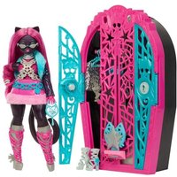 Monster High Skulltimate Secrets Hauntlywood-Mysteries-Puppe, Catty-Noir-Puppe mit mehr als 19 Überraschungen Monster High Skulltimate Secrets Hauntlywood-Mysteries-Puppe, Catty-Noir-Puppe mit mehr als 19 Überraschungen von Mattel GmbH