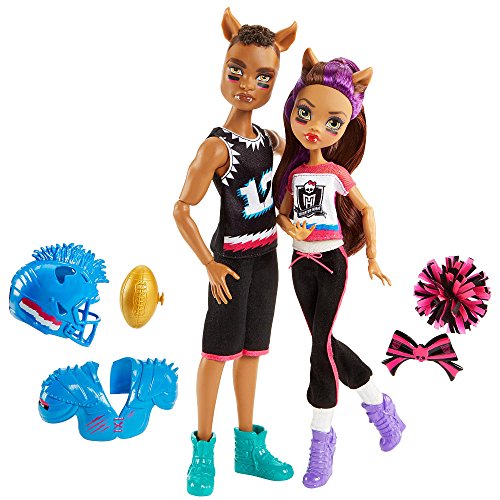 Monster High Winning Werewolves Clawdeen Wolf and Clawd Wolf von Mattel