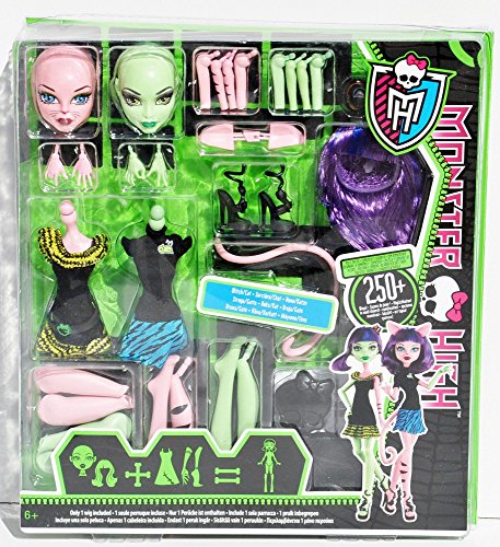 Monster High X3724 - Create-A-Monster Starter Set - Hexe und Katze von Mattel