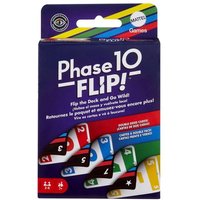 Phase 10 Flip Kartenspiel, klassisches Kartenspiel für die ganze Familie mit beidseitig bedruckten Karten für 2 bis 6 Spieler Phase 10 Flip Kartenspiel, klassisches Kartenspiel für die ganze Familie mit beidseitig bedruckten Karten für 2 bis 6 Spieler von Mattel GmbH