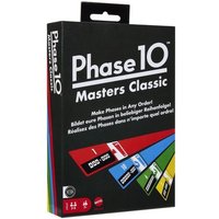 Phase 10 Masters Classic Kartenspiel, an Rommé angelehntes Familienspiel für 2 von Mattel