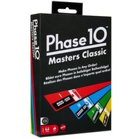 Phase 10 Masters Classic Kartenspiel, an Rommé angelehntes Familienspiel für 2 bis 6 Spieler Phase 10 Masters Classic Kartenspiel, an Rommé angelehntes Familienspiel für 2 bis 6 Spieler von Mattel GmbH