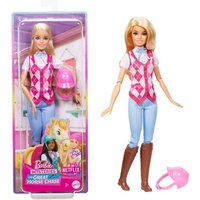 Barbie Mysteries: Das geheimnisvolle Pferdeabenteuer 'Barbie Malibu' Puppe mit Reitkleidung und Zubehör von Mattel