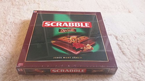 SCRABBLE Deluxe, Edelholzsteine, 2 - 4 Spieler von Mattel